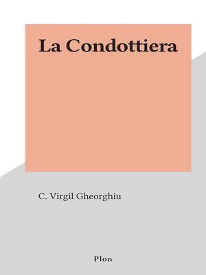 cover image of La Condottiera